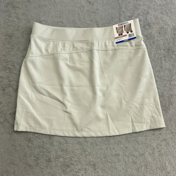 32 Degrees Cool Women's L Light Gray Skorts n1157 - Picture 6 of 12